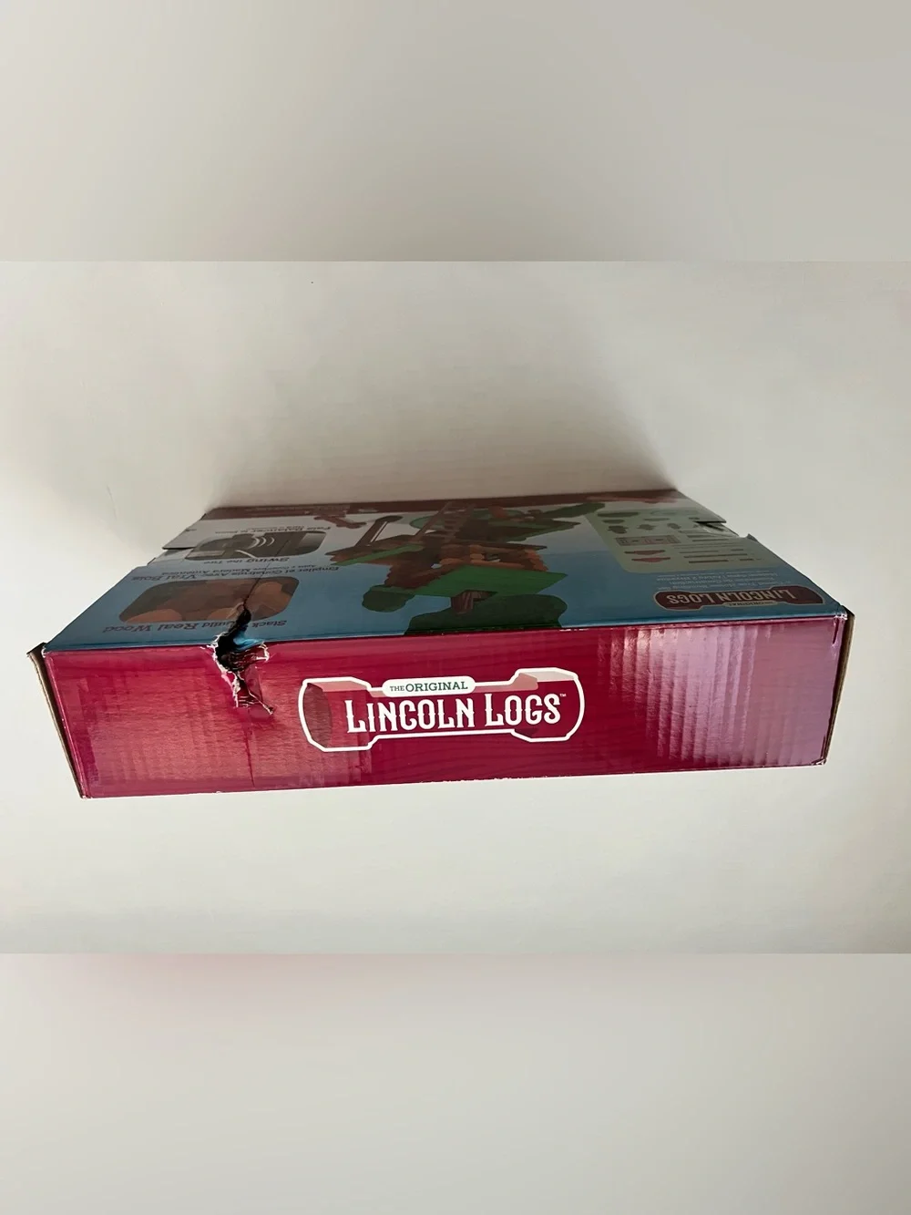 Lincoln Logs 2 Tiered Tree House Building Set, Educational Toy, Gift Retro